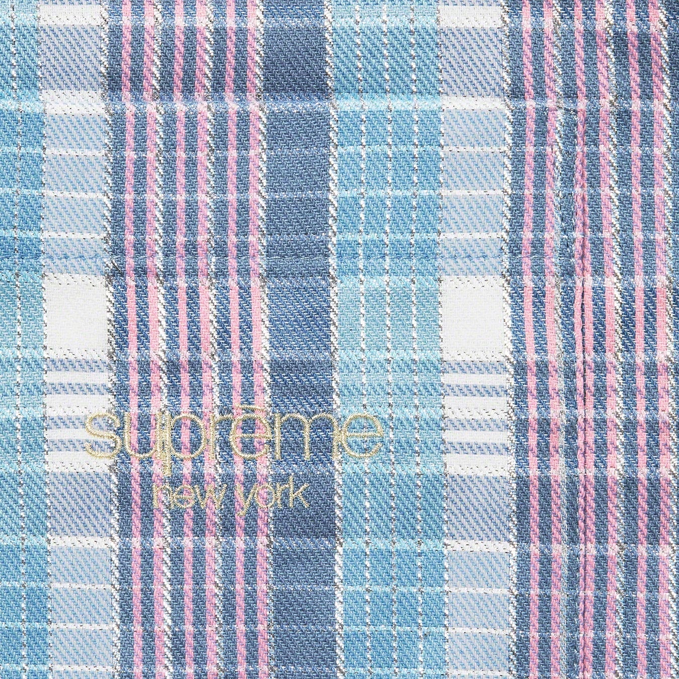 Metallic Plaid S/S Shirt view 3